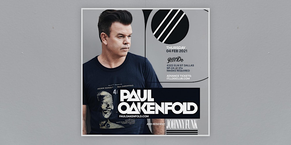 Paul Oakenfold at It'll Do Club